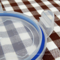 China al por mayor buena caja de embalaje de alimentos de sellado: Cilindro BPA PP libre de plástico envase de alimentos con tapa 700ML / 23oz